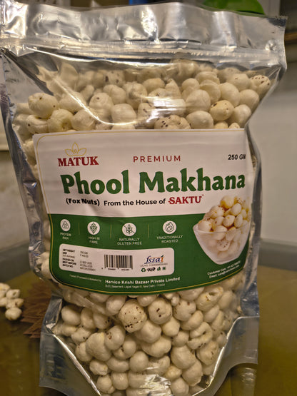 Premium Phool Makhana (Fox Nuts)| 100GM | From the House of SAKTU