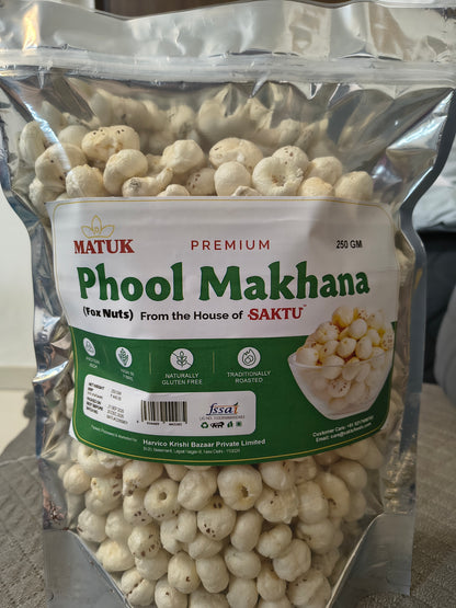 Premium Phool Makhana (Fox Nuts)| 100GM | From the House of SAKTU