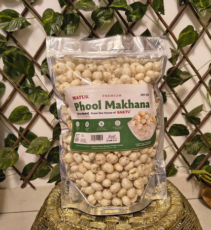 Premium Phool Makhana (Fox Nuts)| 100GM | From the House of SAKTU
