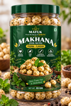 MATUK Pudina Flavoured Makhana (Fox Nuts) Net Wt. 85 g Jar