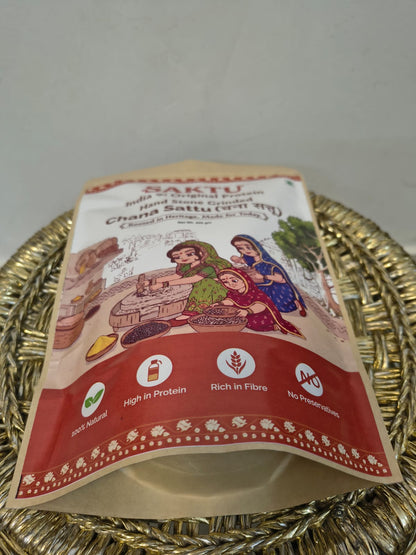 Hand Stone Grinded Chana Sattu | 400 GM