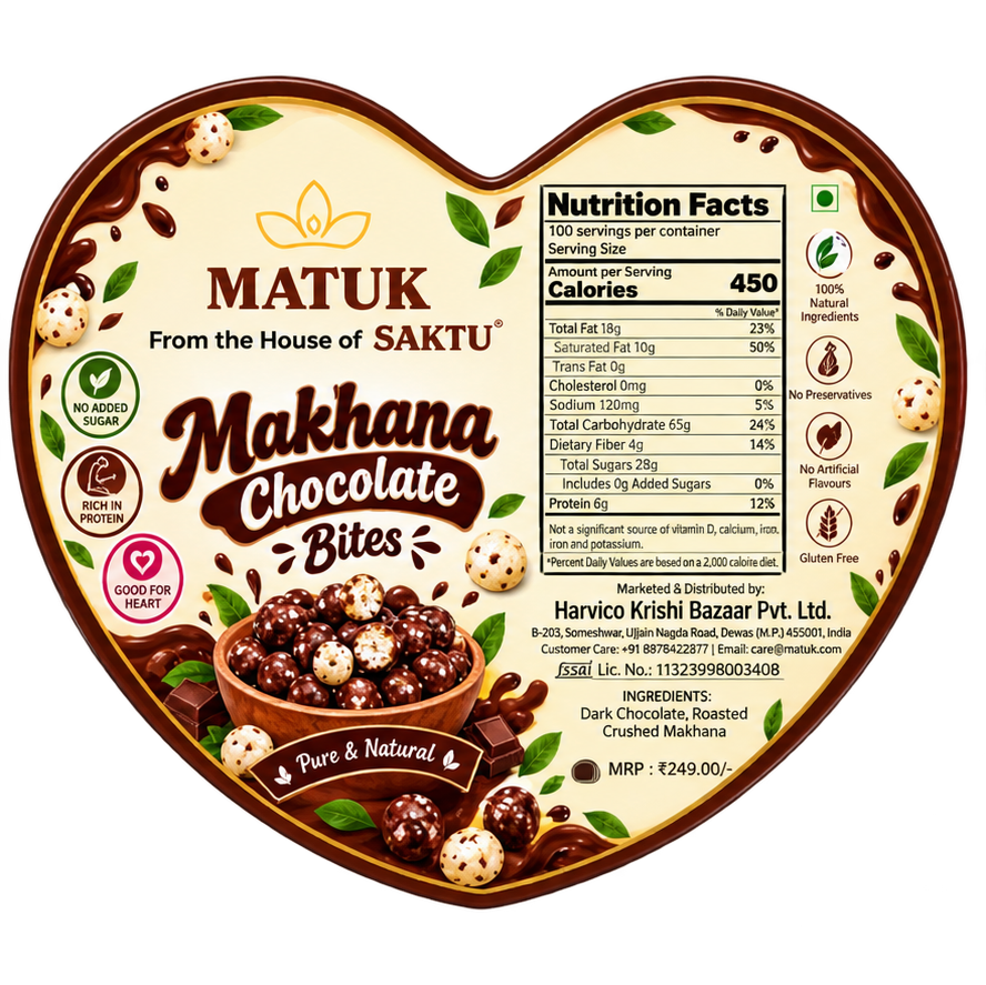 MATUK Makhana Chocolate Bites