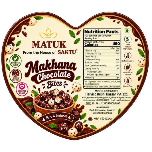 MATUK Makhana Chocolate Bites